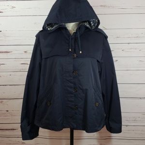 Marc Jacobs Juliette Rain Jacket in Normandy Blue